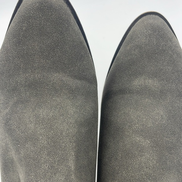 Rocket Dog Vegan Suede Gray Western Style Side Zip Boots Women Size 9 - Picture 9 of 9